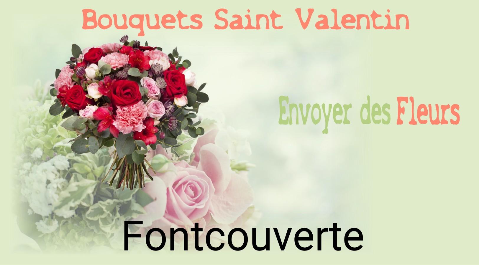 Roses de Saint-Valentin livrées à Fontcouverte